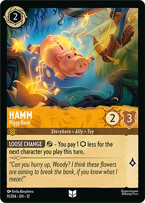 Hamm - Piggy Bank (11/204) [Wilds Unknown] | Empire Gaming NC