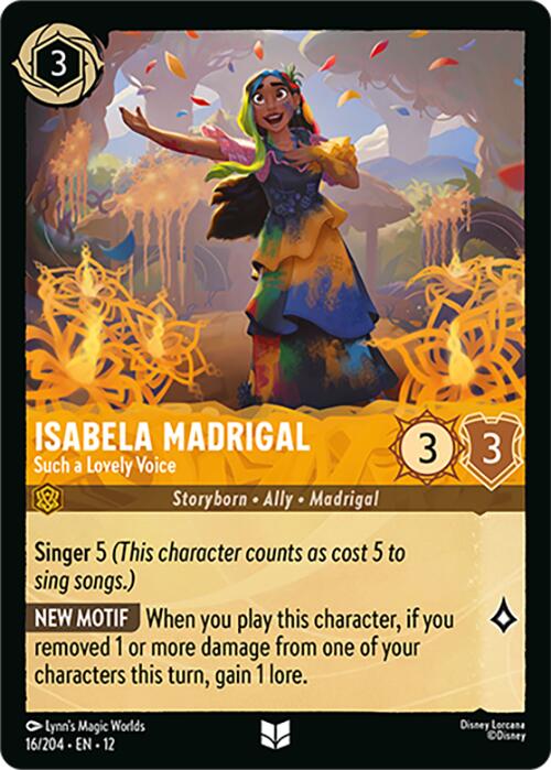 Isabela Madrigal - Such a Lovely Voice (16/204) [Wilds Unknown] | Empire Gaming NC