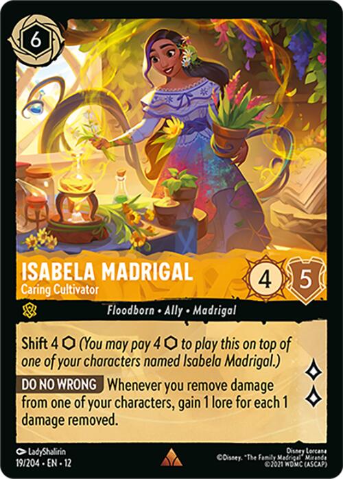 Isabela Madrigal - Caring Cultivator (19/204) [Wilds Unknown] | Empire Gaming NC