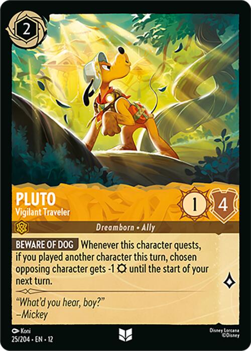 Pluto - Vigilant Traveler (25/204) [Wilds Unknown] | Empire Gaming NC