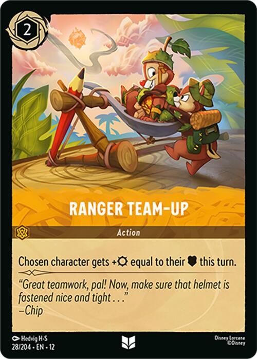 Ranger Team-Up (28/204) [Wilds Unknown] | Empire Gaming NC