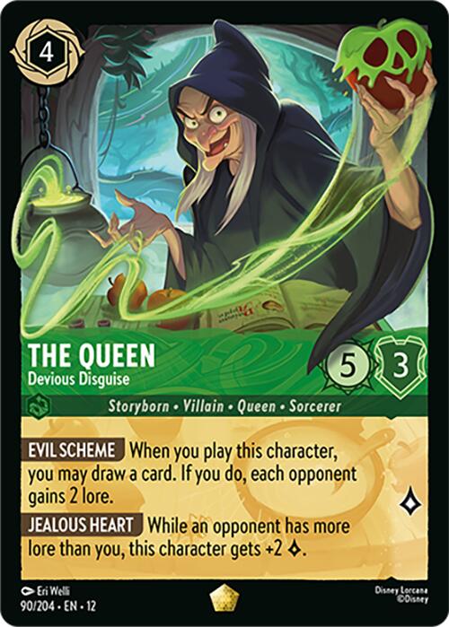The Queen - Devious Disguise (90/204) [Wilds Unknown] | Empire Gaming NC