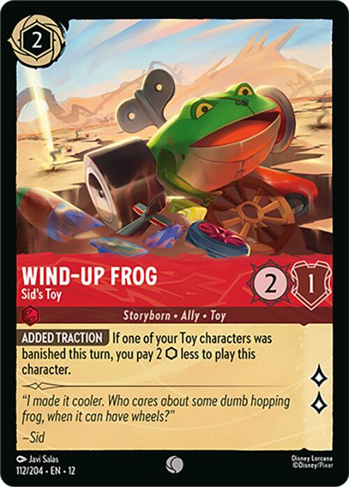 Wind-Up Frog - Sid's Toy (112/204) [Wilds Unknown] | Empire Gaming NC