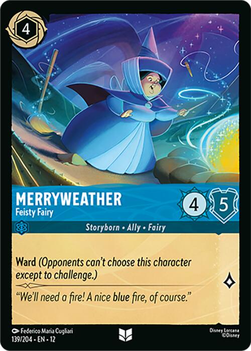 Merryweather - Feisty Fairy (139/204) [Wilds Unknown] | Empire Gaming NC