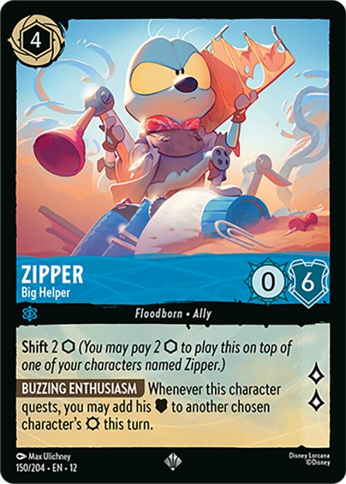 Zipper - Big Helper (150/204) [Wilds Unknown] | Empire Gaming NC