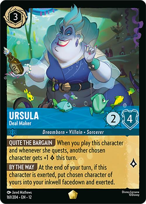 Ursula - Deal Maker (161/204) [Wilds Unknown] | Empire Gaming NC