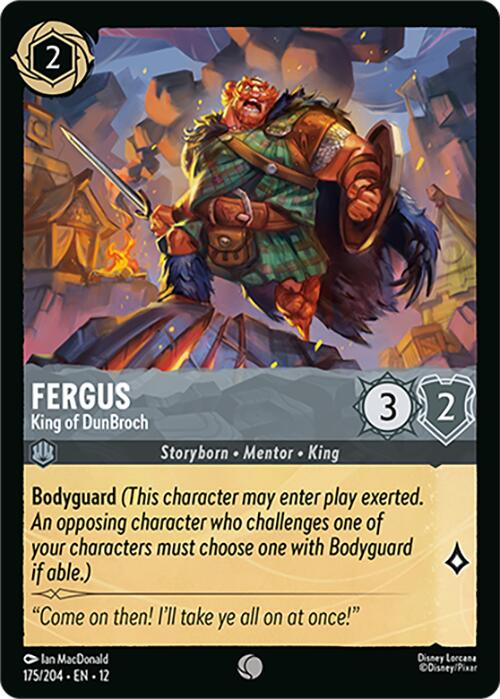 Fergus - King of DunBroch (175/204) [Wilds Unknown] | Empire Gaming NC