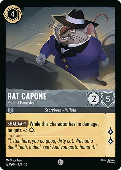 Rat Capone - Rodent Gangster (183/204) [Wilds Unknown] | Empire Gaming NC