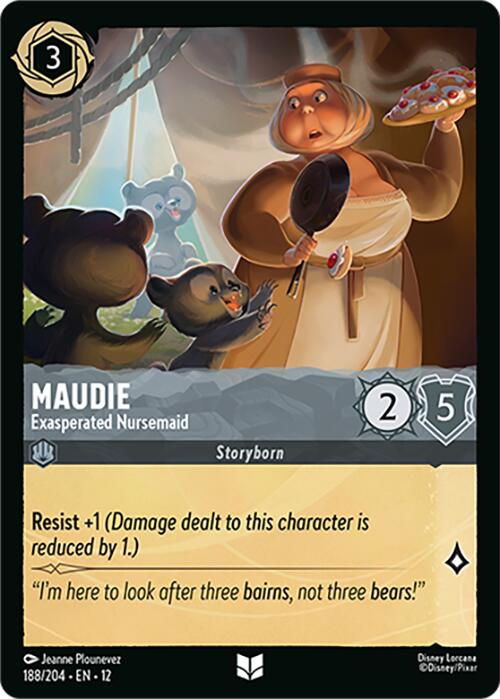 Maudie - Exasperated Nursemaid (188/204) [Wilds Unknown] | Empire Gaming NC