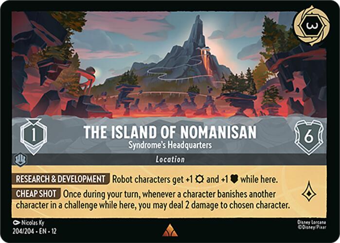 The Island of Nomanisan - Syndrome's Headquarters (204/204) [Wilds Unknown] | Empire Gaming NC