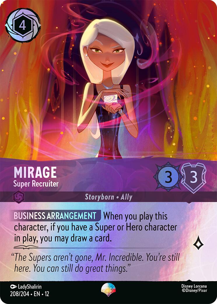 Mirage - Super Recruiter (Epic) (208/204) [Wilds Unknown] | Empire Gaming NC