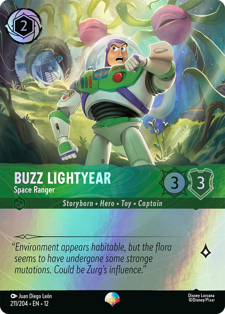 Buzz Lightyear - Space Ranger (Epic) (211/204) [Wilds Unknown] | Empire Gaming NC