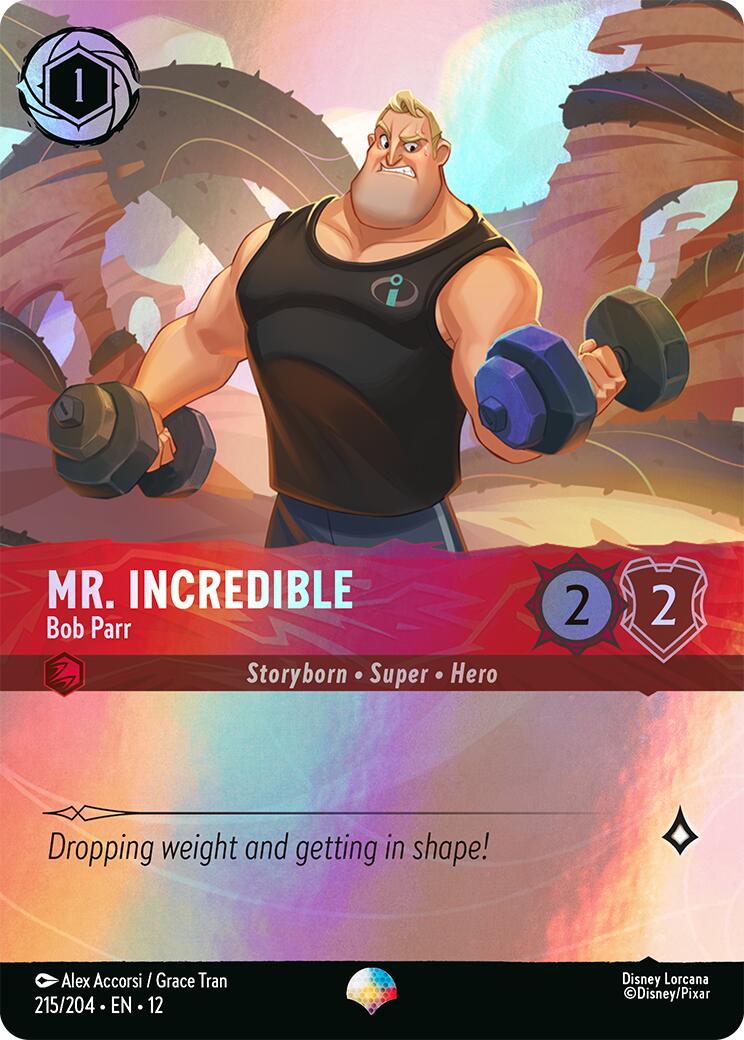 Mr. Incredible - Bob Parr (Epic) (215/204) [Wilds Unknown] | Empire Gaming NC
