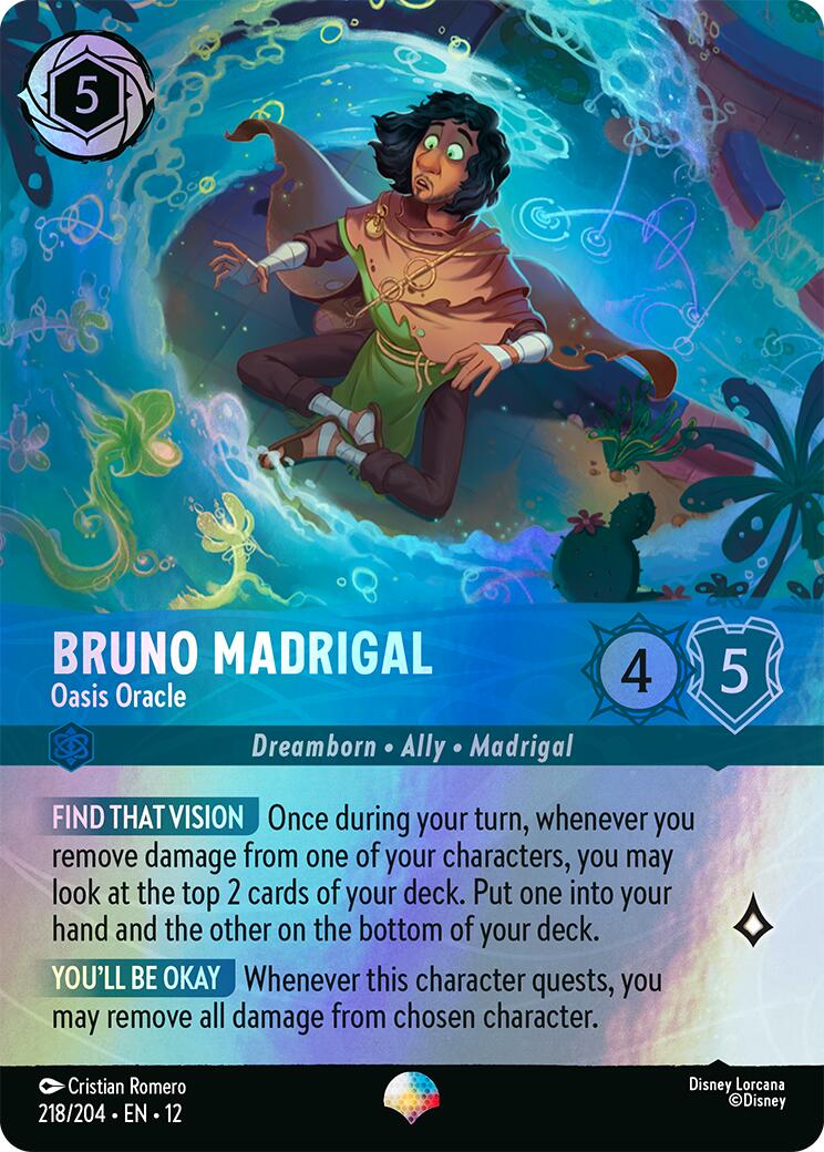 Bruno Madrigal - Oasis Oracle (Epic) (218/204) [Wilds Unknown] | Empire Gaming NC
