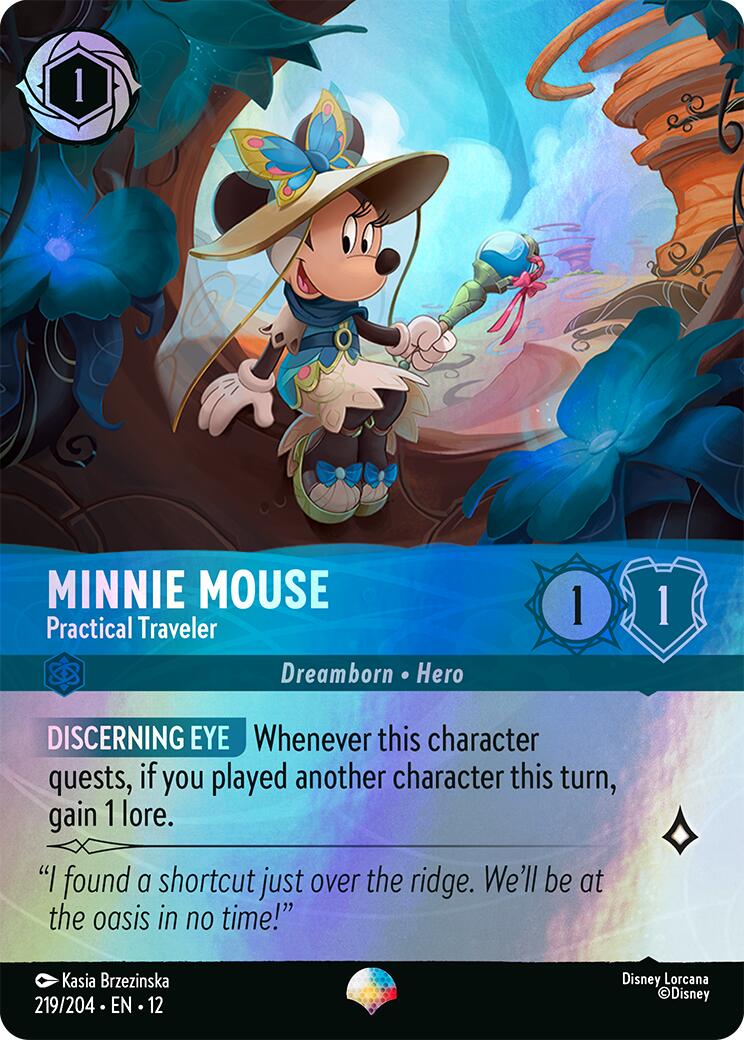 Minnie Mouse - Practical Traveler (Epic) (219/204) [Wilds Unknown] | Empire Gaming NC