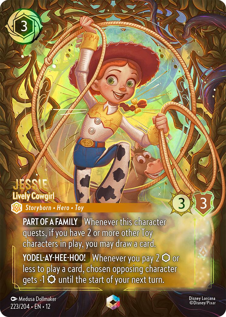 Jessie - Lively Cowgirl (Enchanted) (223/204) [Wilds Unknown] | Empire Gaming NC