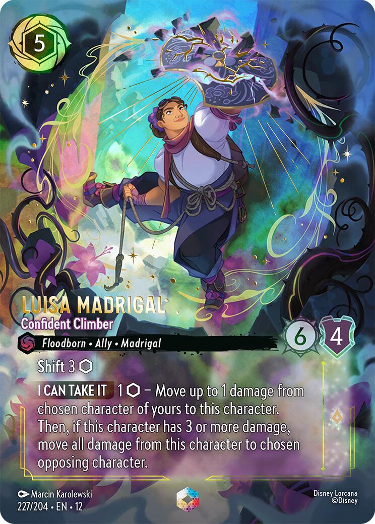Luisa Madrigal - Confident Climber (Enchanted) (227/204) [Wilds Unknown] | Empire Gaming NC