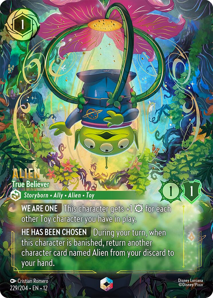 Alien - True Believer (Enchanted) (229/204) [Wilds Unknown] | Empire Gaming NC