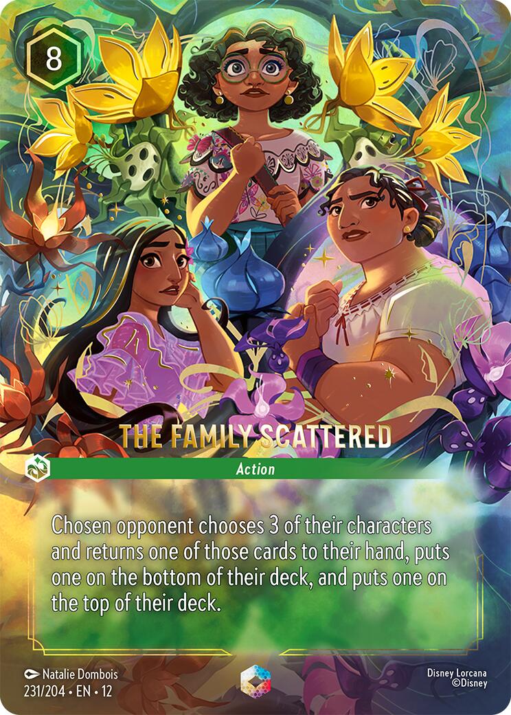 The Family Scattered (Enchanted) (231/204) [Wilds Unknown] | Empire Gaming NC