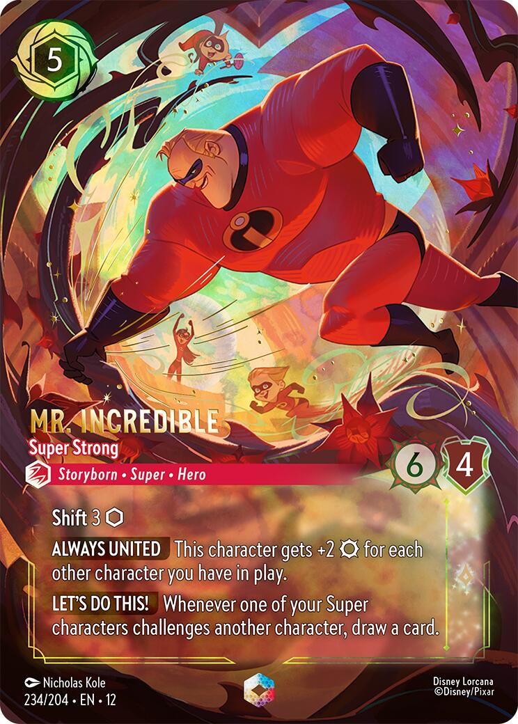 Mr. Incredible - Super Strong (Enchanted) (234/204) [Wilds Unknown] | Empire Gaming NC
