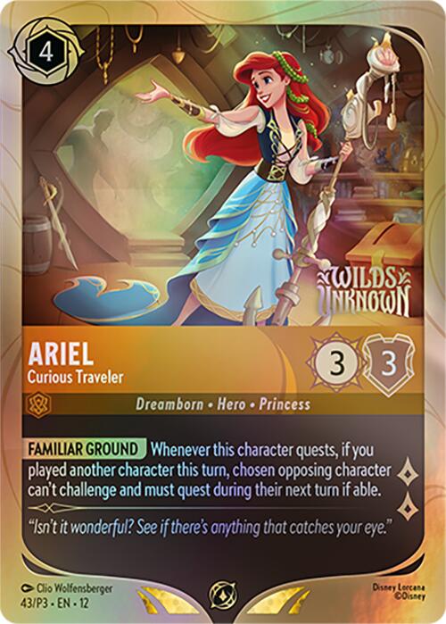 Ariel - Curious Traveler (43) [Promo Cards] | Empire Gaming NC