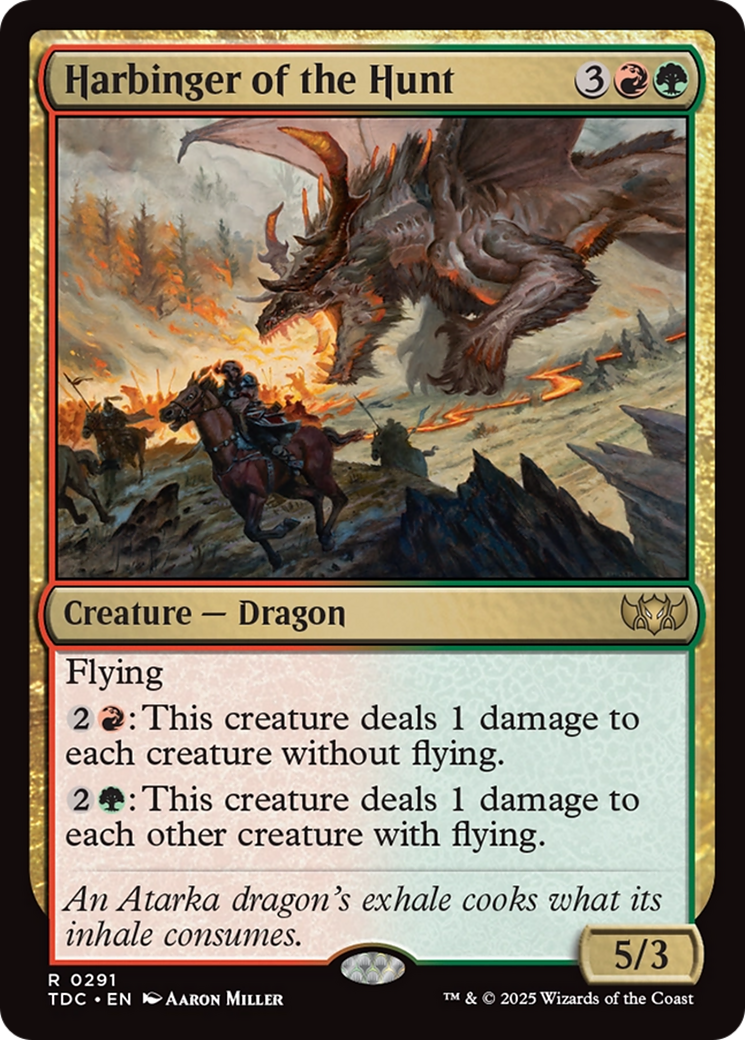 Harbinger of the Hunt [Tarkir: Dragonstorm Commander] | Empire Gaming NC