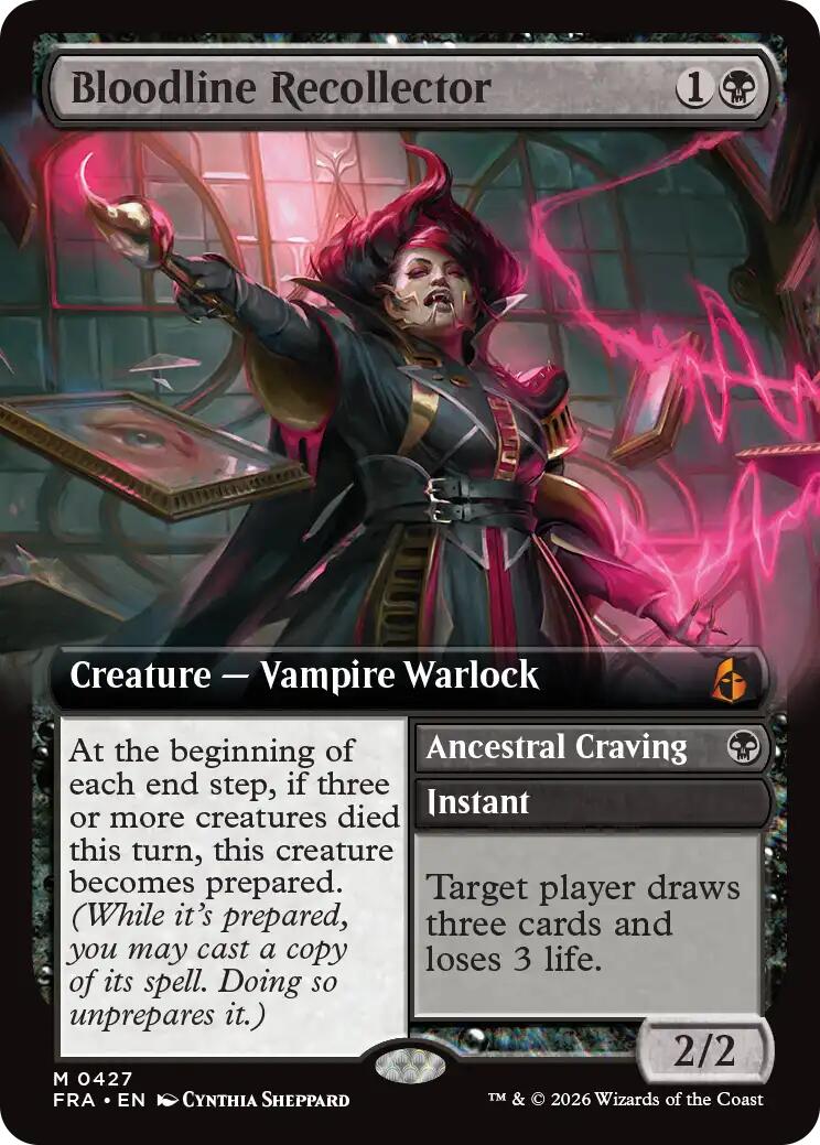Bloodline Recollector (Extended Art) [Reality Fracture] | Empire Gaming NC