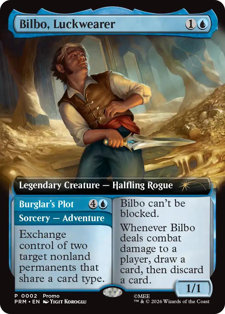 Bilbo, Luckwearer (Extended Art) [Media Promos] | Empire Gaming NC