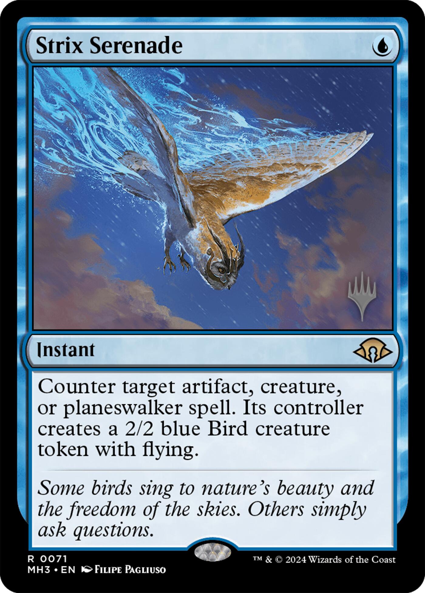 Strix Serenade [Modern Horizons 3 Promos] | Empire Gaming NC