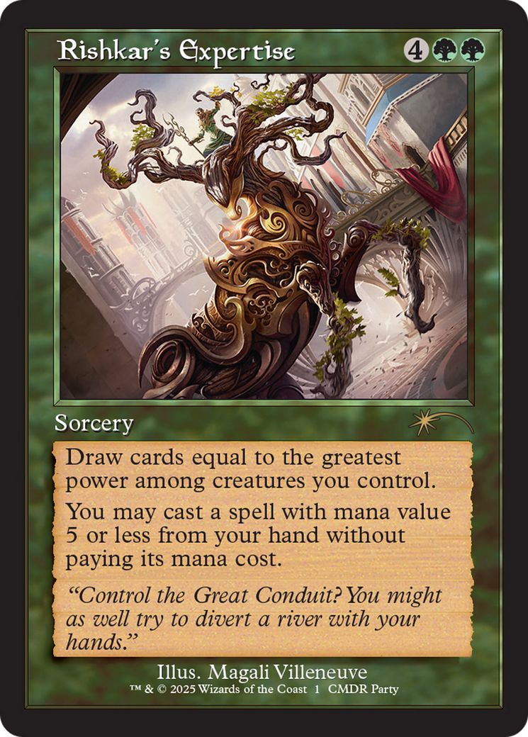 Rishkar's Expertise (Retro Frame) [Wizards Play Network 2025] | Empire Gaming NC