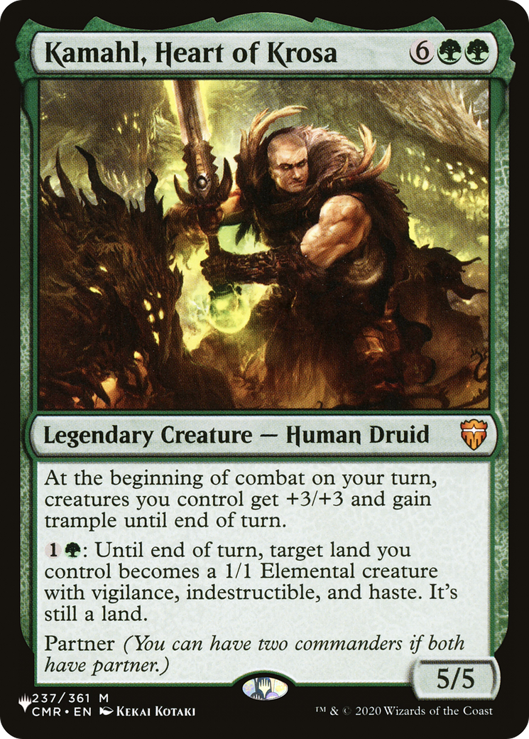 Kamahl, Heart of Krosa [The List] | Empire Gaming NC