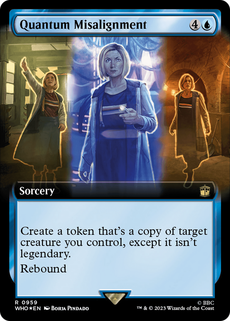 Quantum Misalignment (Extended Art) (Surge Foil) [Doctor Who] | Empire Gaming NC