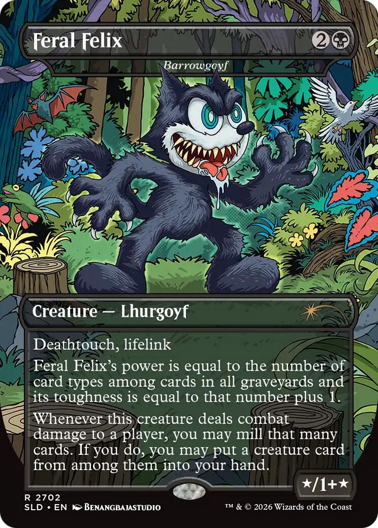 Feral Felix - Barrowgoyf [Secret Lair Drop Series] | Empire Gaming NC