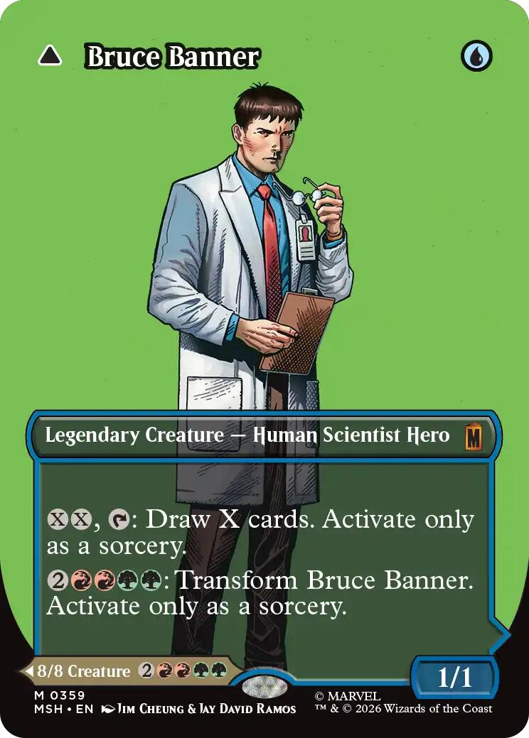 Bruce Banner (Borderless) (0359) [Marvel Super Heroes] | Empire Gaming NC