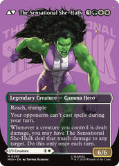 Jennifer Walters // The Sensational She-Hulk (Borderless) (0355) [Marvel Super Heroes] | Empire Gaming NC