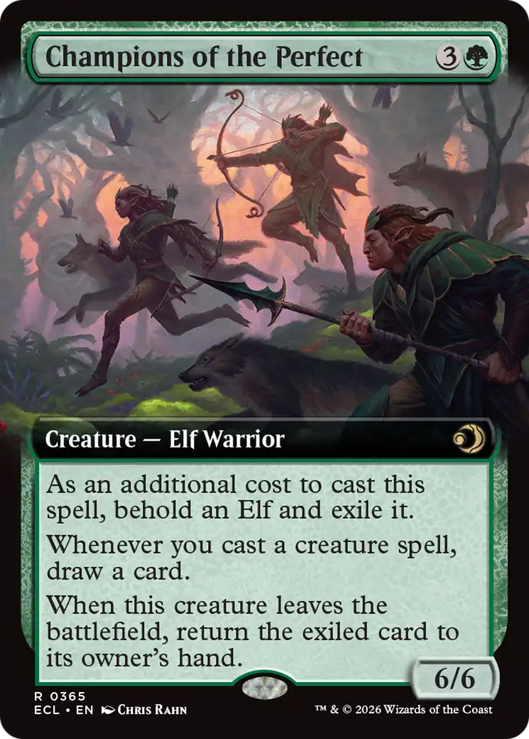 Champions of the Perfect (Extended Art) [Lorwyn Eclipsed] | Empire Gaming NC