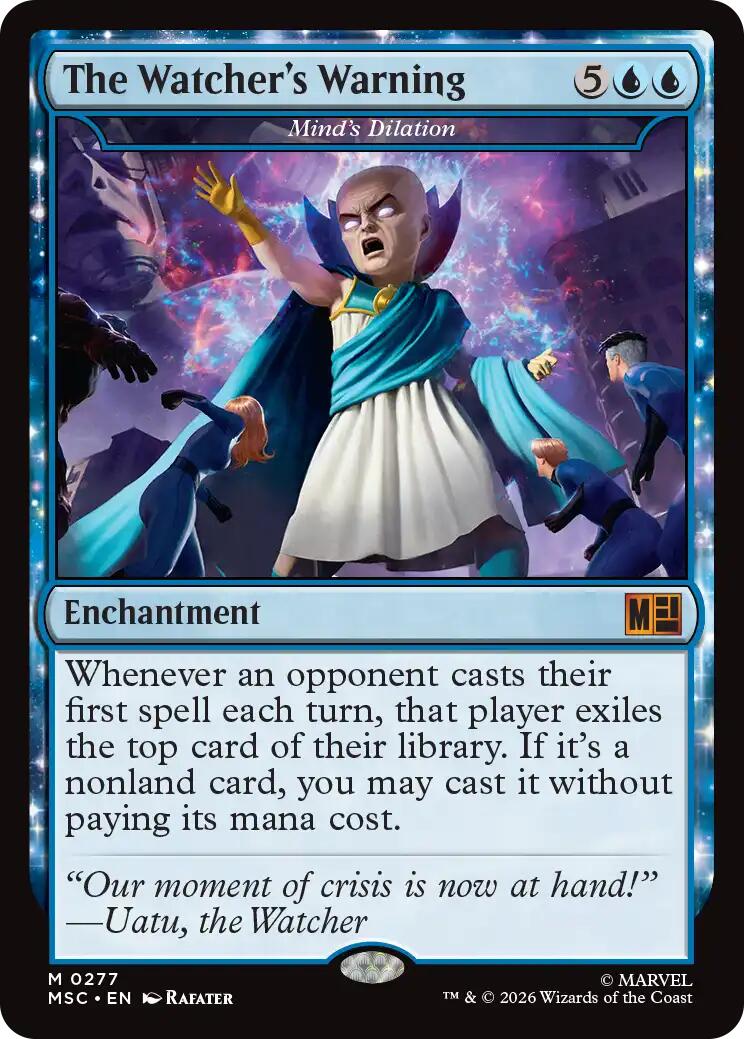 The Watcher's Warning - Mind's Dilation [Marvel Super Heroes Commander] | Empire Gaming NC
