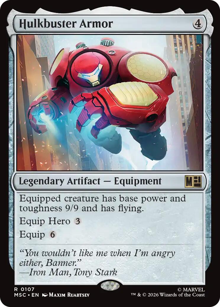 Hulkbuster Armor (Surge Foil) [Marvel Super Heroes Commander] | Empire Gaming NC