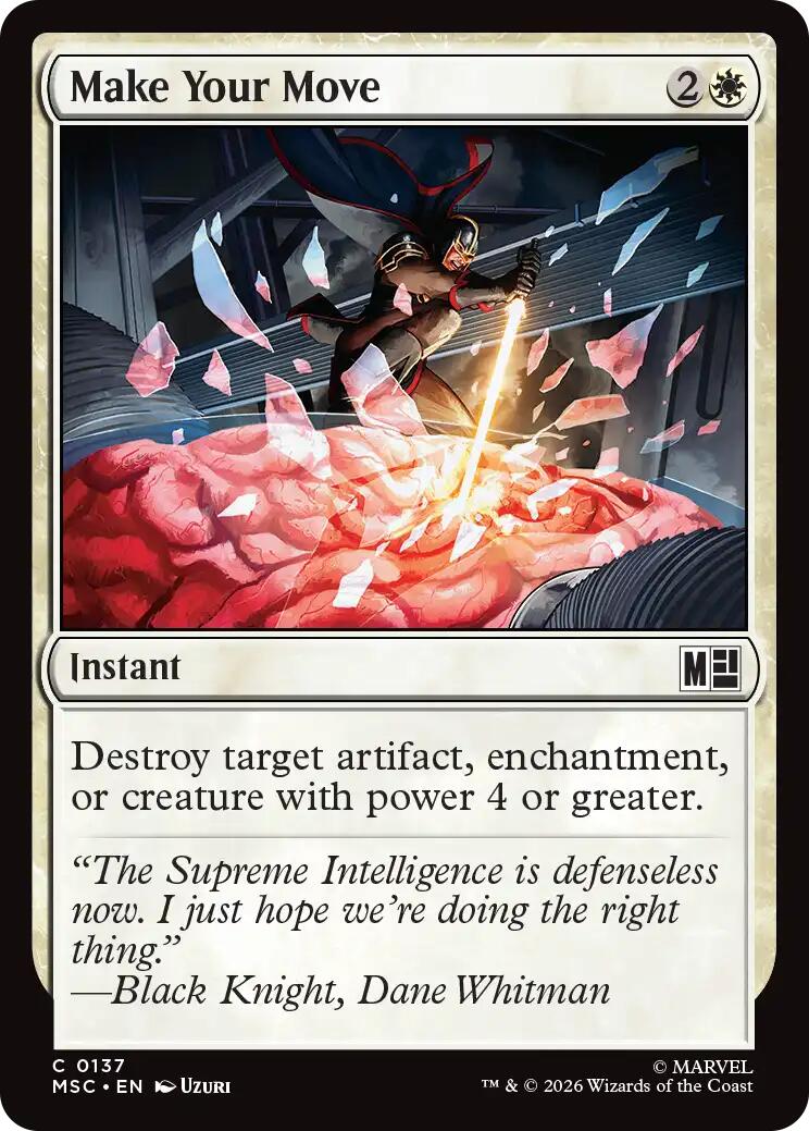 Make Your Move (Surge Foil) [Marvel Super Heroes Commander] | Empire Gaming NC