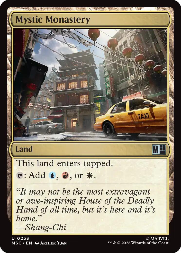 Mystic Monastery (Surge Foil) [Marvel Super Heroes Commander] | Empire Gaming NC
