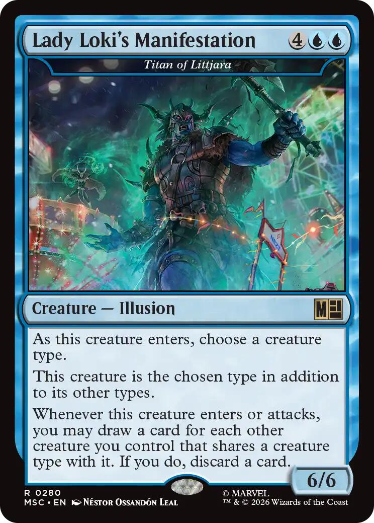 Lady Loki's Manifestation - Titan of Littjara (Surge Foil) [Marvel Super Heroes Commander] | Empire Gaming NC
