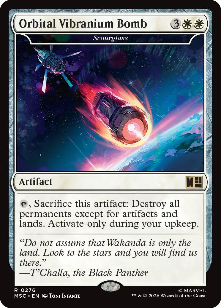 Orbital Vibranium Bomb - Scourglass [Marvel Super Heroes Commander] | Empire Gaming NC
