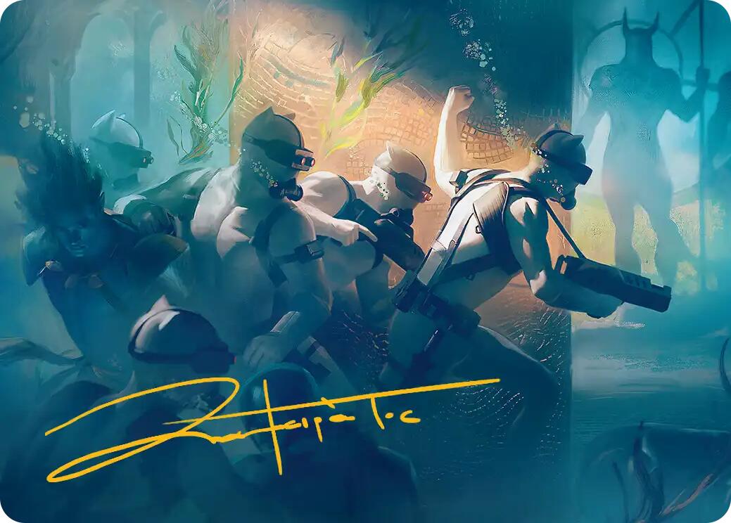 Martial Coup Art Card (Gold-Stamped Signature) [Marvel Super Heroes Art Series] | Empire Gaming NC