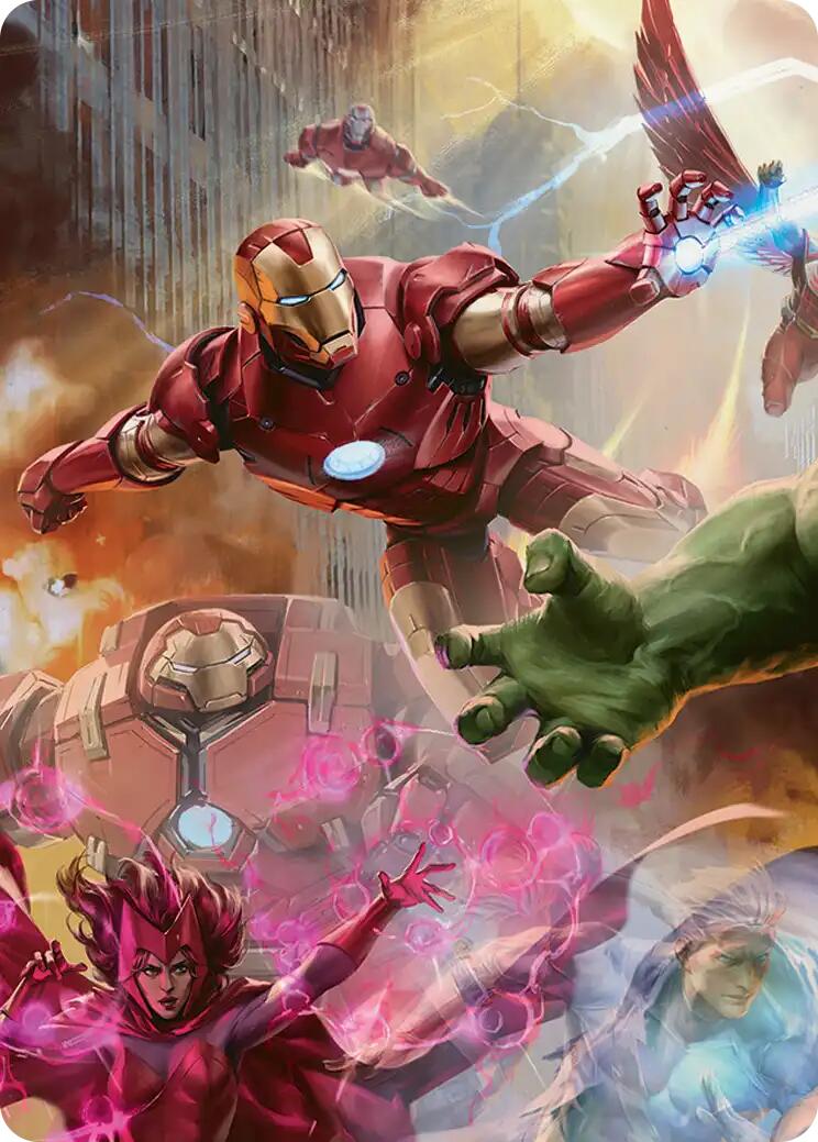Iron Man, Futurist Paragon Art Card [Marvel Super Heroes Art Series] | Empire Gaming NC