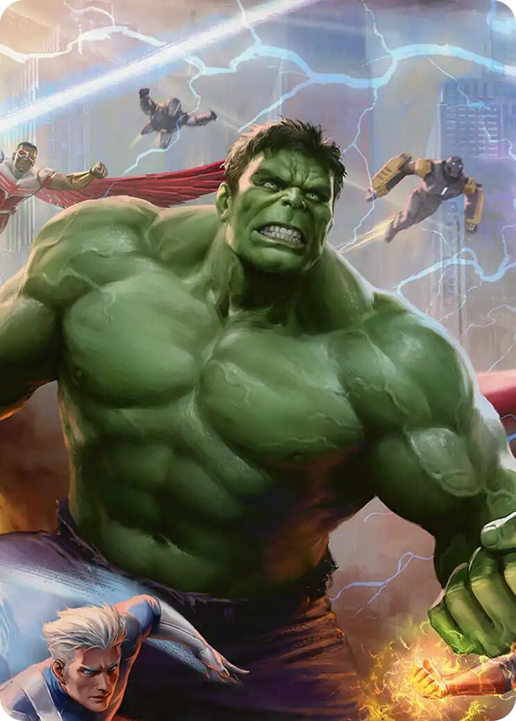 Hulk, Always Angry Art Card [Marvel Super Heroes Art Series] | Empire Gaming NC