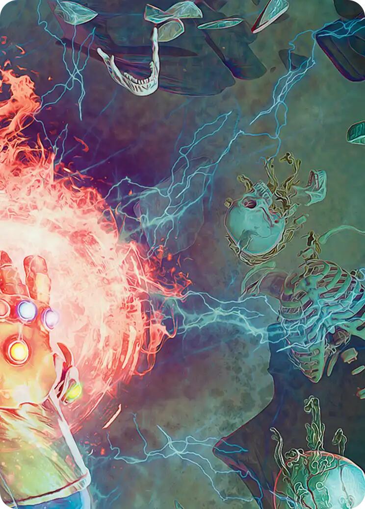 Thanos, the Mad Titan Art Card (3/9) [Marvel Super Heroes Art Series] | Empire Gaming NC