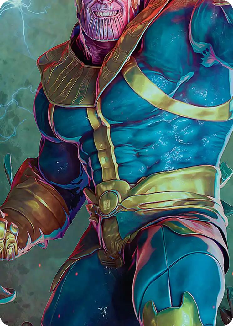 Thanos, the Mad Titan Art Card (5/9) [Marvel Super Heroes Art Series] | Empire Gaming NC