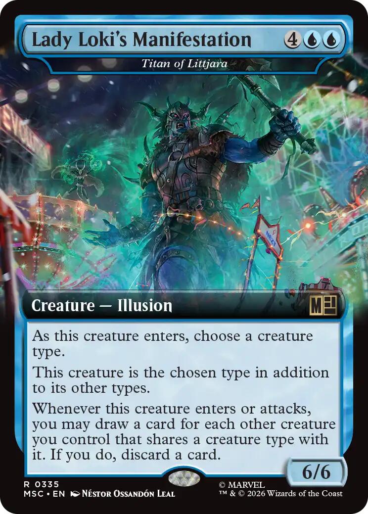 Lady Loki's Manifestation - Titan of Littjara (Extended Art) [Marvel Super Heroes Commander] | Empire Gaming NC