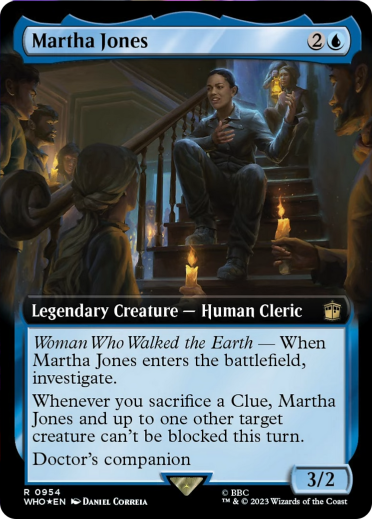 Martha Jones (Extended Art) (Surge Foil) [Doctor Who] | Empire Gaming NC