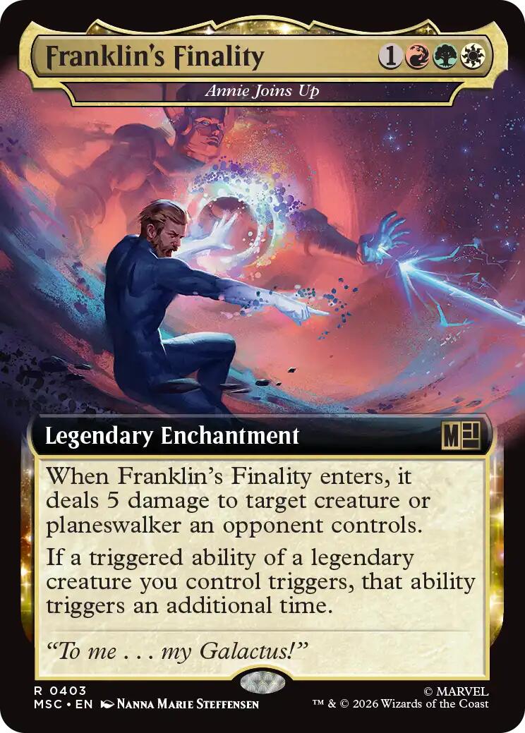 Franklin's Finality - Annie Joins Up (Extended Art) [Marvel Super Heroes Commander] | Empire Gaming NC